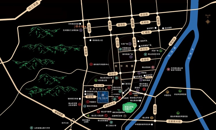 中海·万锦公馆交通图