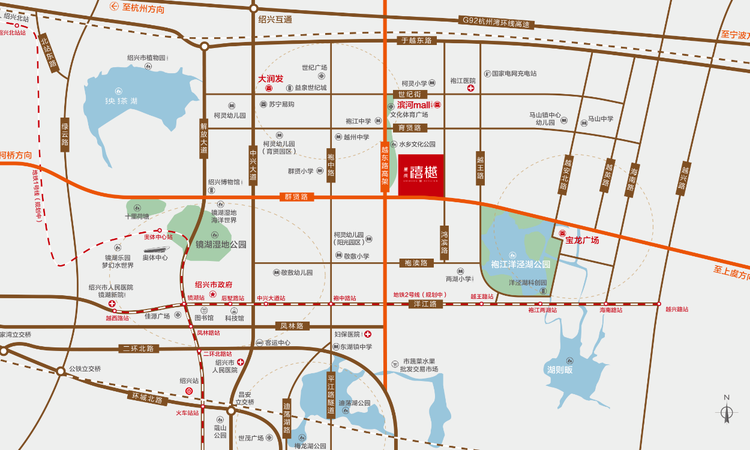 星尚禧樾周边配套图