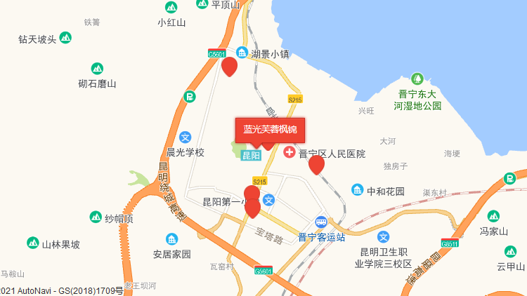 蓝光芙蓉枫锦交通图