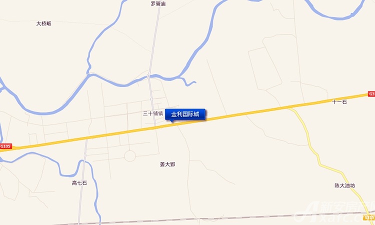 金利国际城交通图