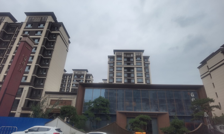 蓝光雍锦府施工进度图