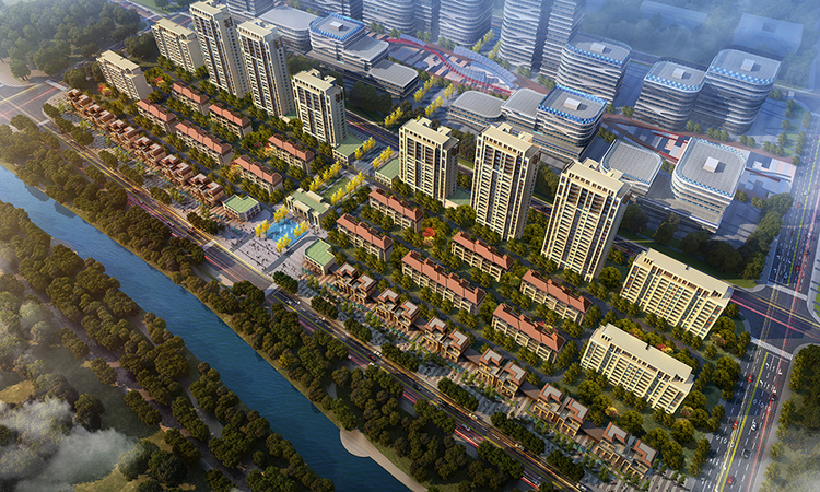新城云樾晓院效果图