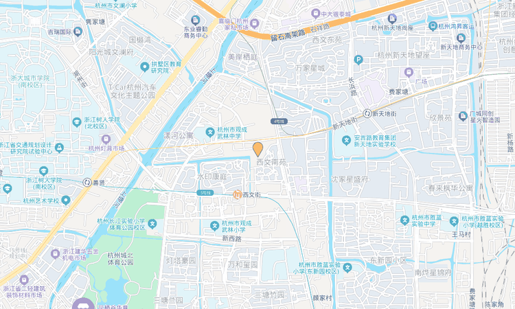 海威中天·泊璟杭粼府交通图