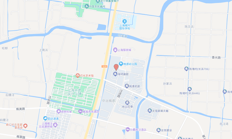 海玥瀜庭交通图