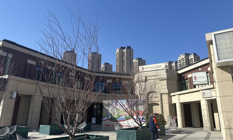 万科运河文化村施工进度图