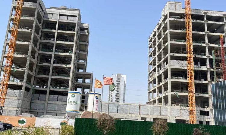 阳光丽景施工进度图