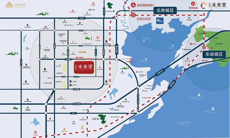 众安未来里交通图