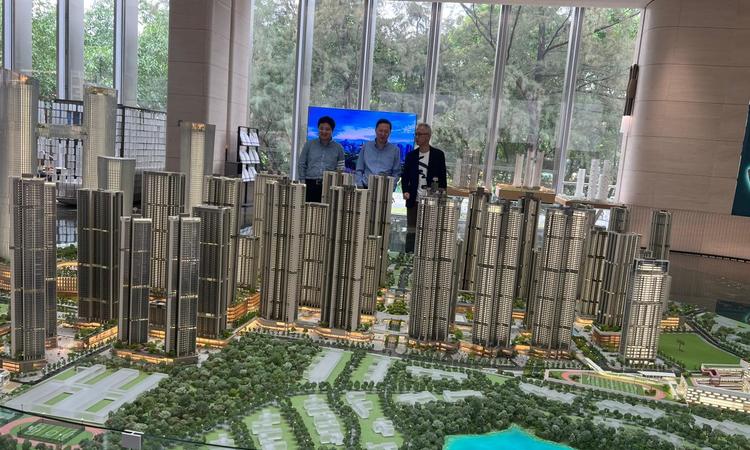 绿景白石洲璟庭实景图