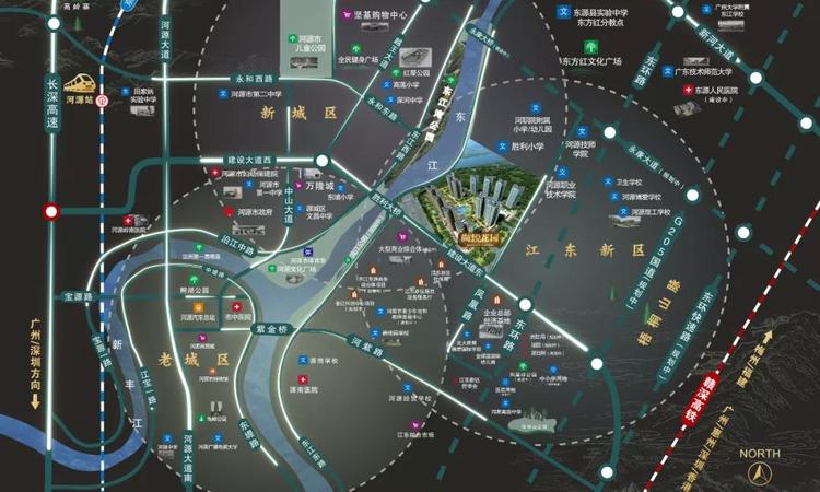 尚悦花园交通图