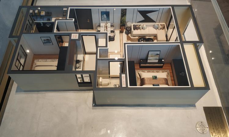 融信朗悦时光之城实景图