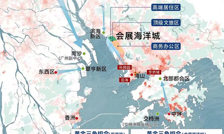 卓越前海未来城交通图