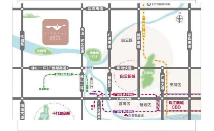 阅海周边配套图