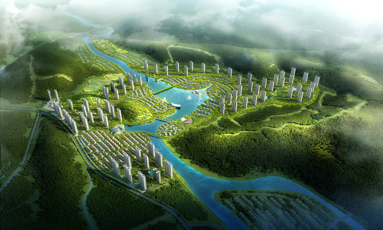 国瑞温泉城效果图