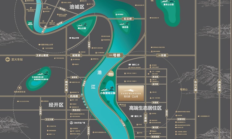 阳光城·江山悦交通图