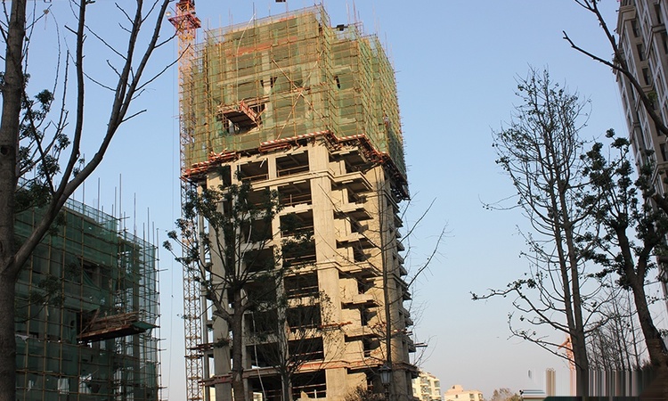 商丘香樟公馆商铺施工进度图