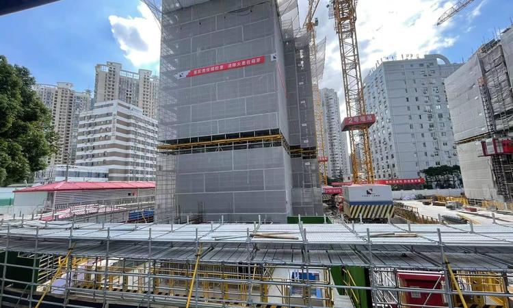 碧云北外滩·尊邸施工进度图