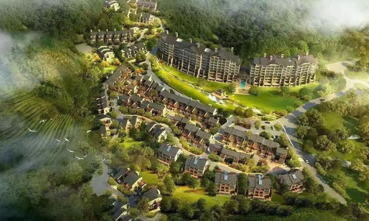 五峰山效果图