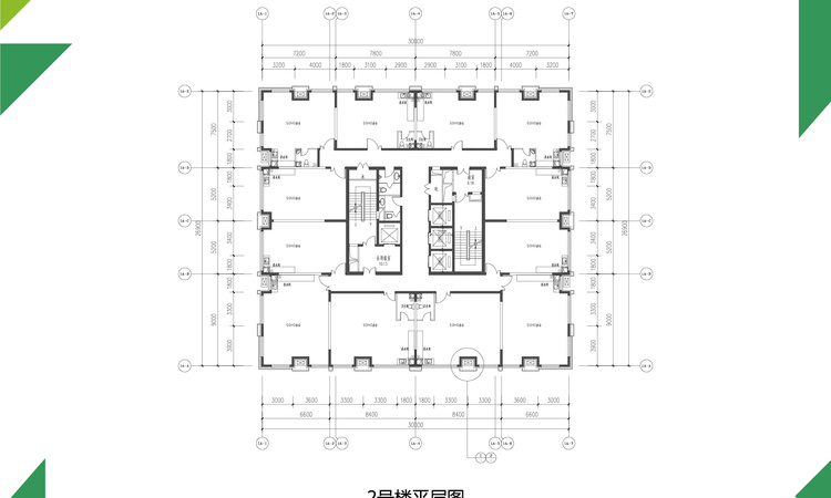 EBC潮白生态城楼层平面图