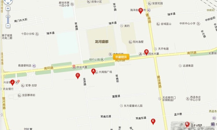 红星京畿檀宫交通图