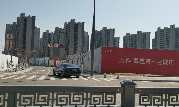 万科溪望城施工进度图