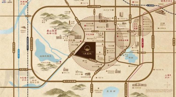 建发·尚虞院交通图