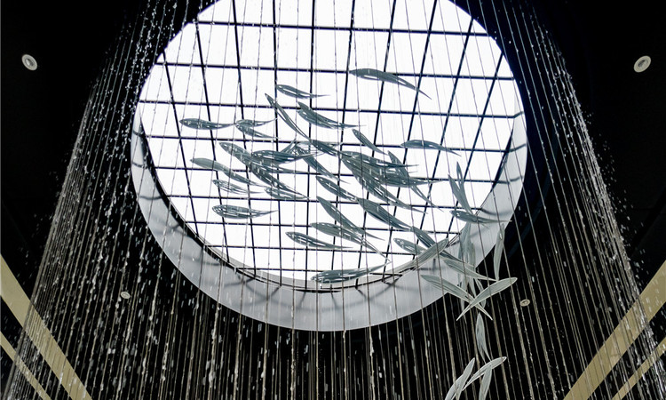 中南聆江阁实景图