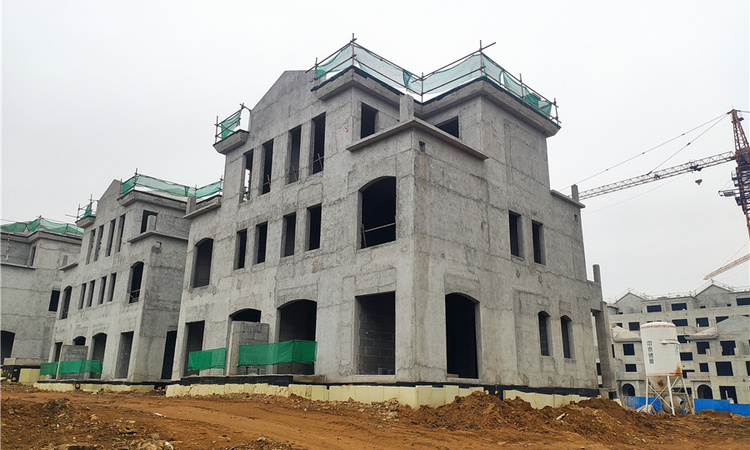 怡泉谷施工进度图