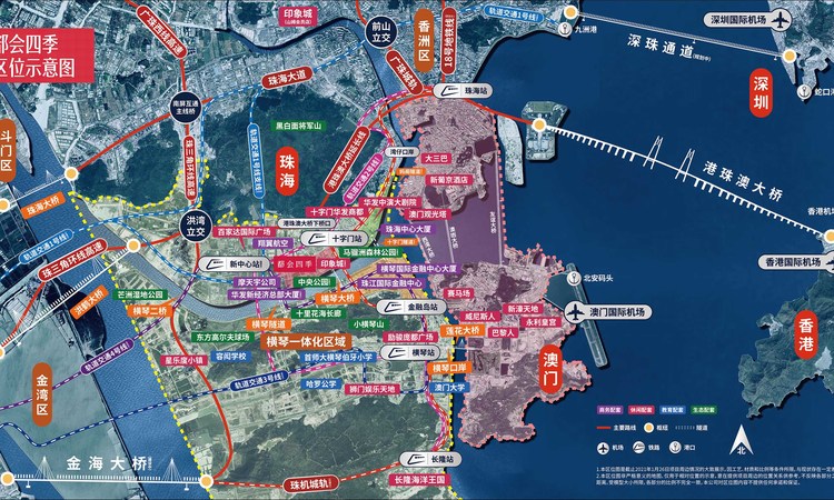 都会四季交通图