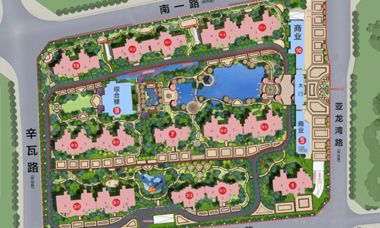 恒大未来城楼层平面图