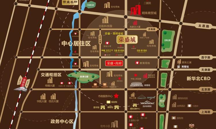 荣盛·尚府交通图