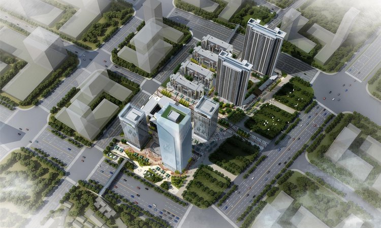 中法企业中心 效果图