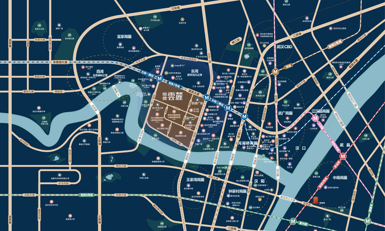 恺德雲麓交通图