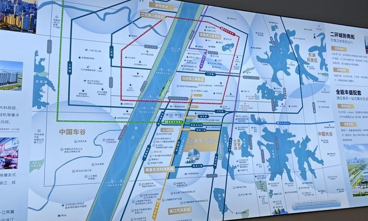 大华公园城市交通图