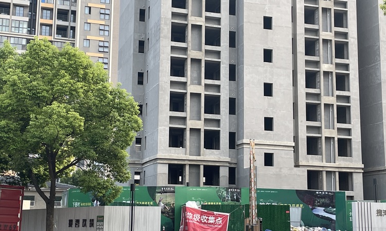 揽湾玖筑施工进度图