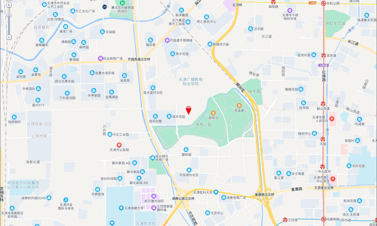 绿城水西雲庐交通图