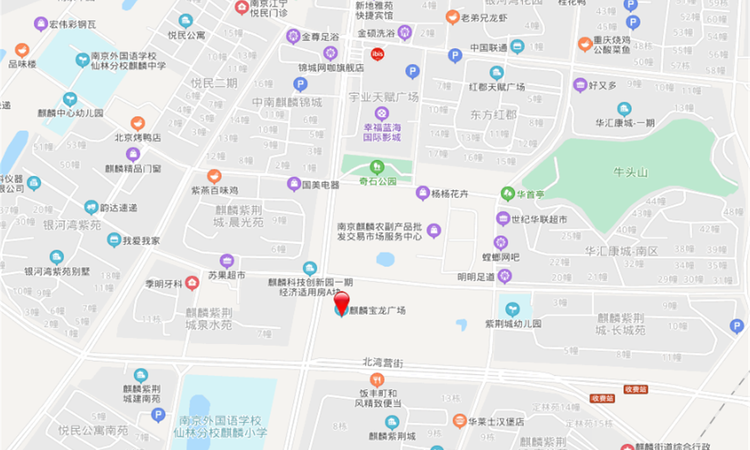麒麟宝龙广场交通图