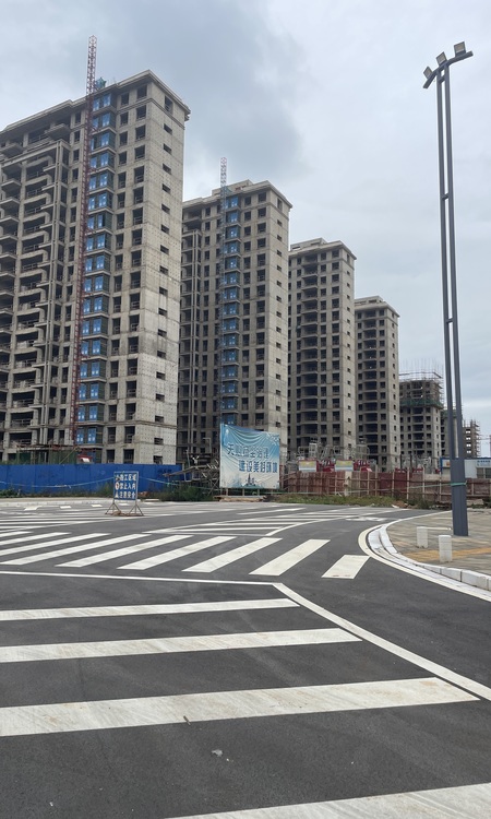 中建龙熙国际施工进度图