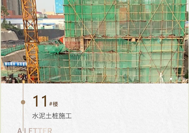 月晟紫阳府施工进度图