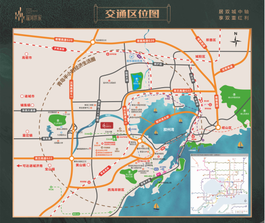 温河世家交通图