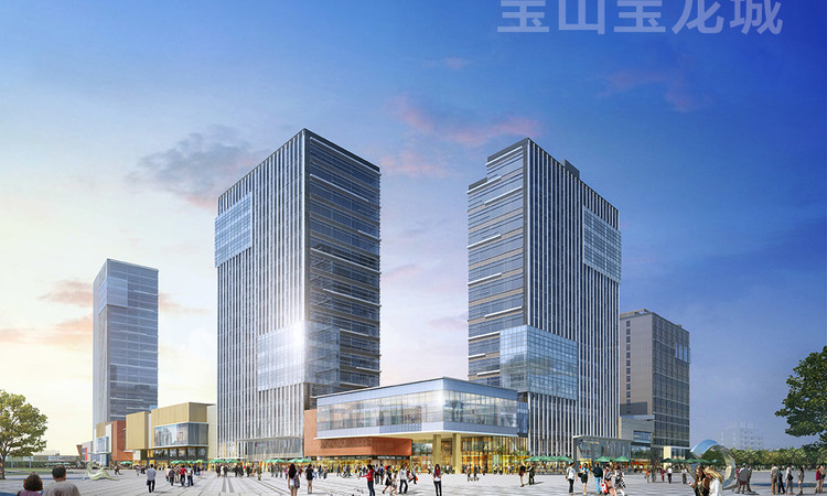 宝杨宝龙广场效果图