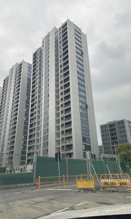 伟星赞滨望府施工进度图