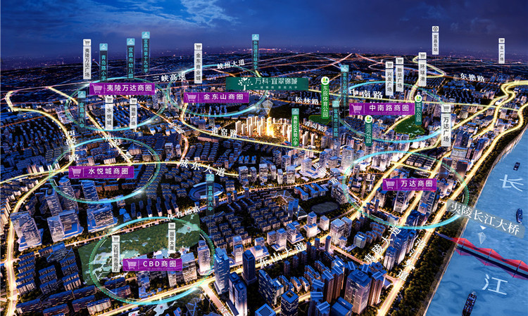 万科·宜翠锦城交通图