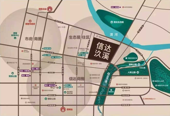 信达·汣溪交通图
