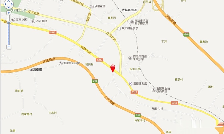 晨光商丹国际交通图
