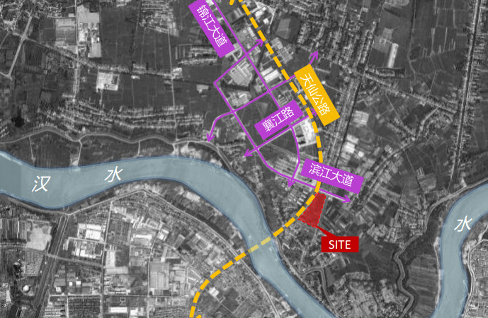 滨江满庭春MOMA交通图