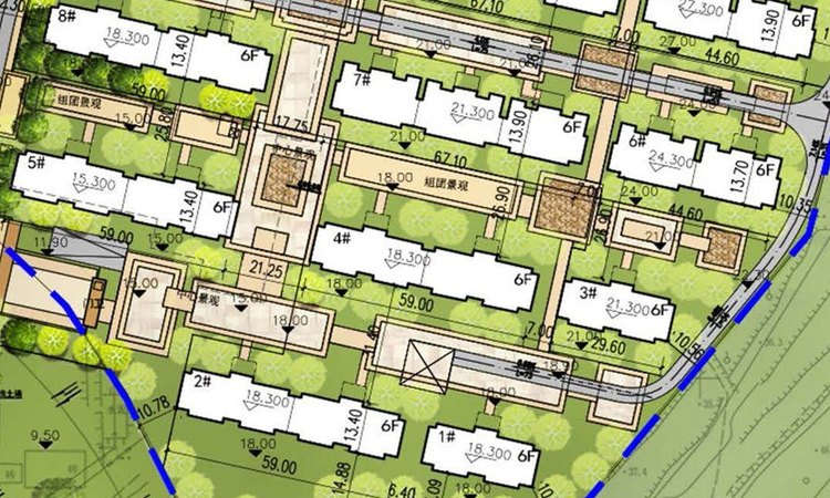 新城·璞樾园著楼层平面图