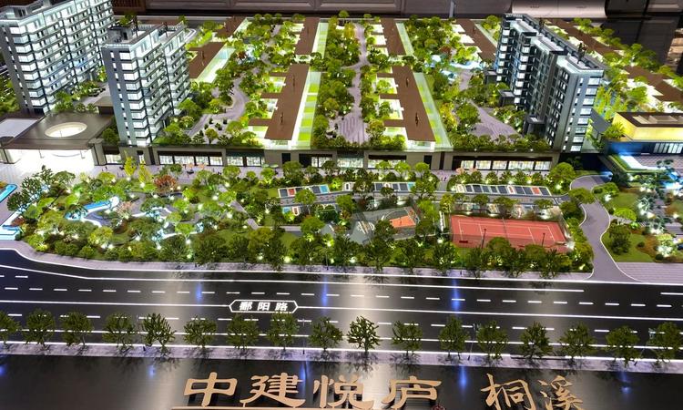 中建悦庐·桐溪实景图