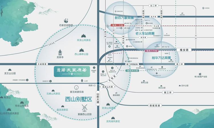恩泰卓越学府交通图