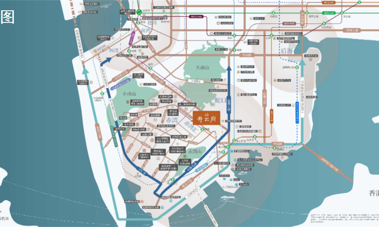 开云府交通图