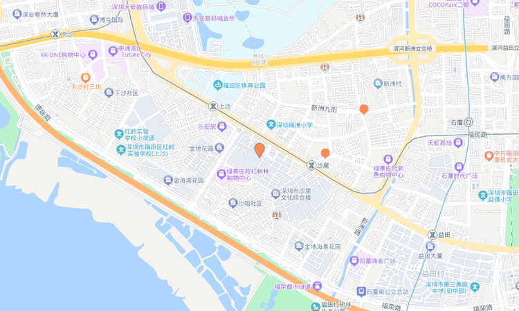 金地环湾城交通图